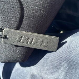 NWT SKIMS Neoprene Black LongPouch Bag Clutch for Shapewear Makeup Lingerie NWT